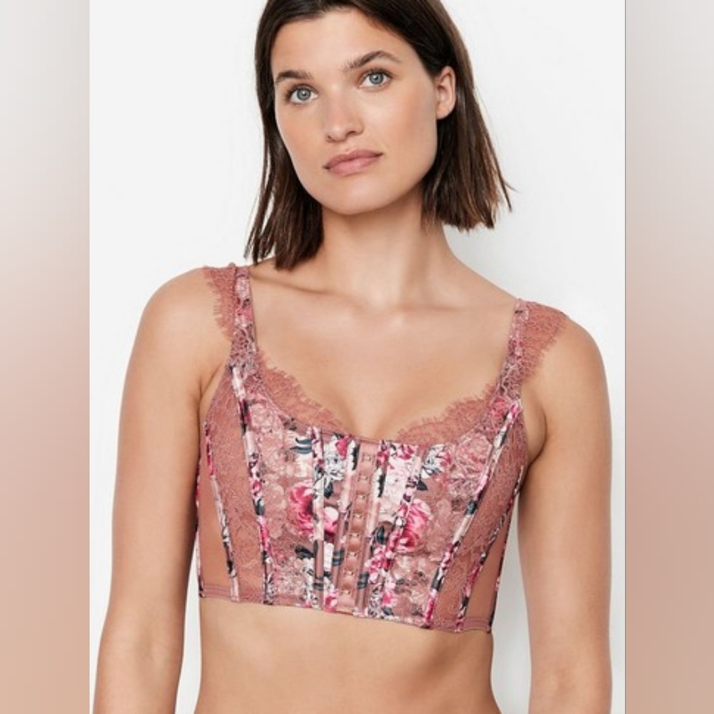 Victoria’s Secret DREAM ANGELS Floral Corset Top